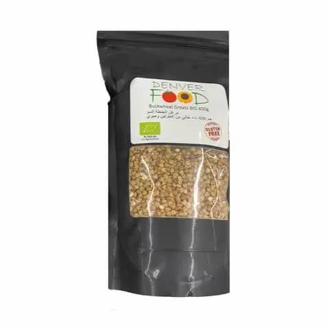 Denver Food Unroasted Buckwheat Groats Gluten Free 400g