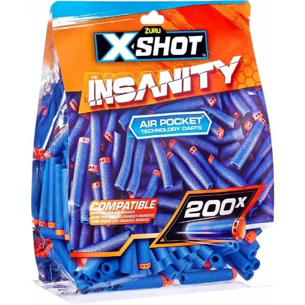 X-Shot - 200 Refill Darts