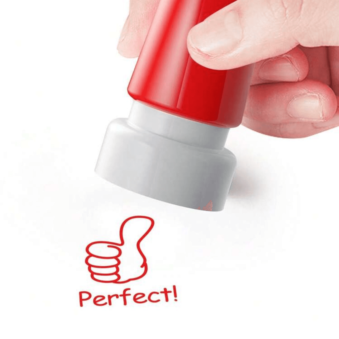 Cartoon Expression Stamp - Perfect