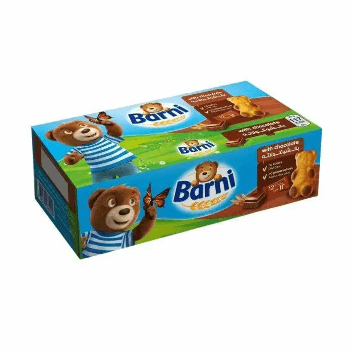 Barni with Chocolate late late 30g 12s Pack/Order