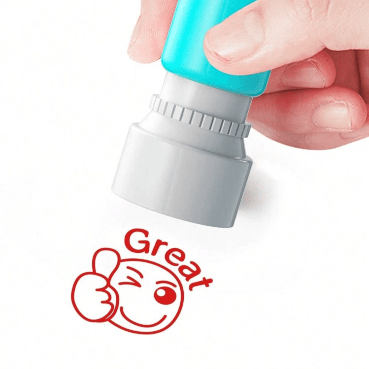 Cartoon Expression Stamp - Great