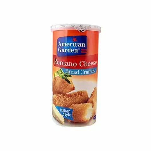 American Garden Bread Crumbs Romano Cheese Italian Style 425g