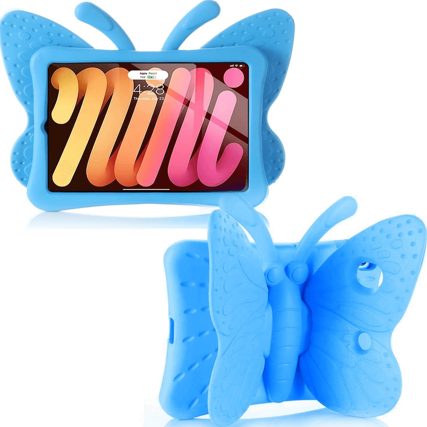 Cover Butterfly  for iPad - Blue