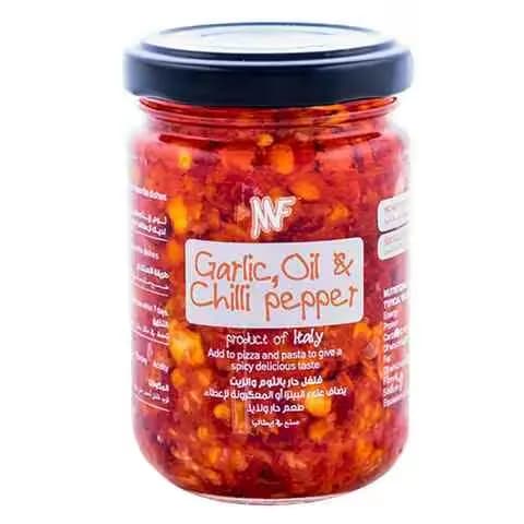 MF Garlic, Oil & Chilli Pepper 140g