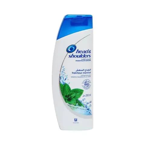 Head & Shoulders Refreshing Menthol Anti Dandruff Shampoo 200ml