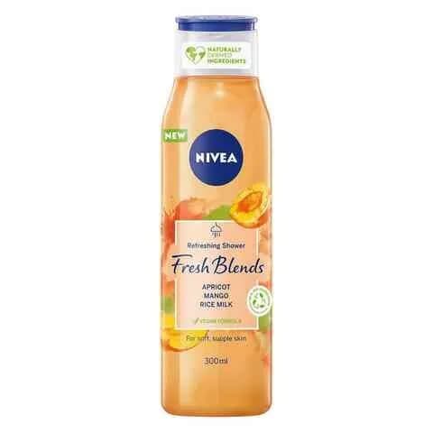 Nivea Shower Gel Fresh Blends Apricot Mango & Rice Milk 300ml