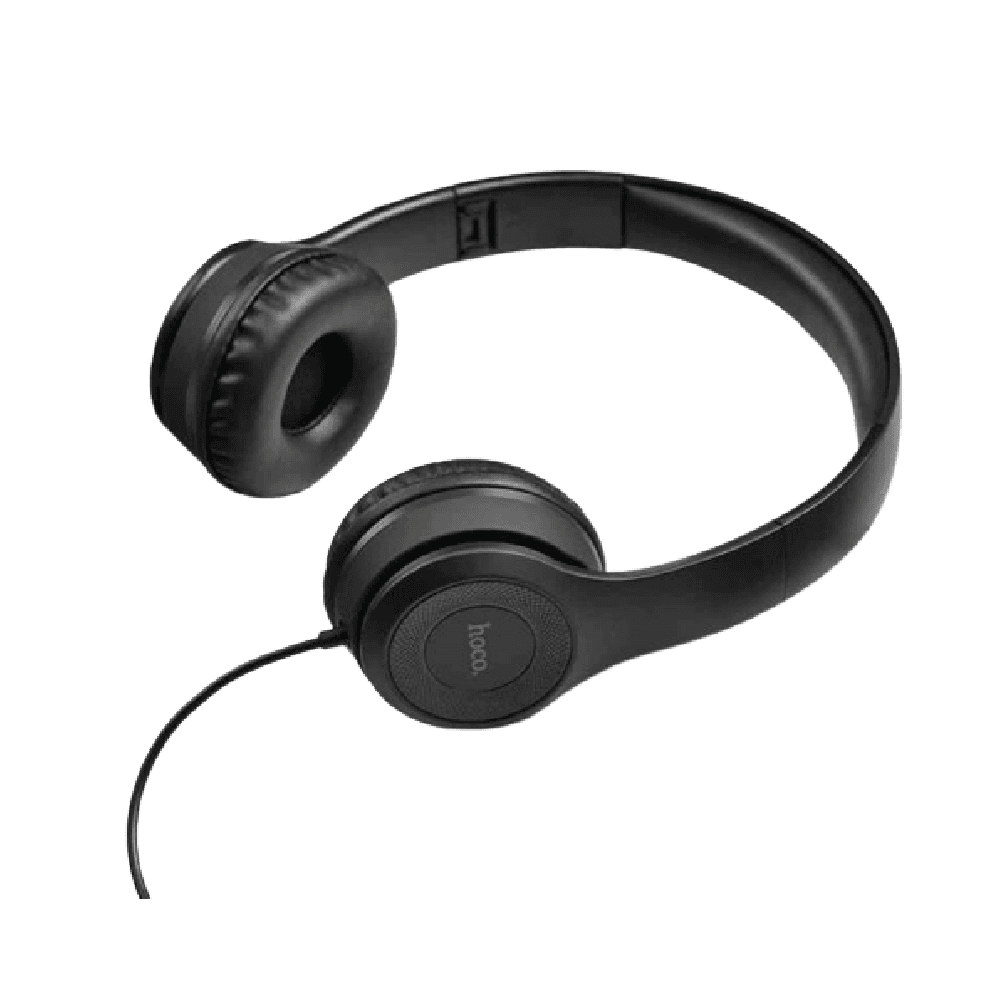 Hoco Headset With Mic (W21) - Black