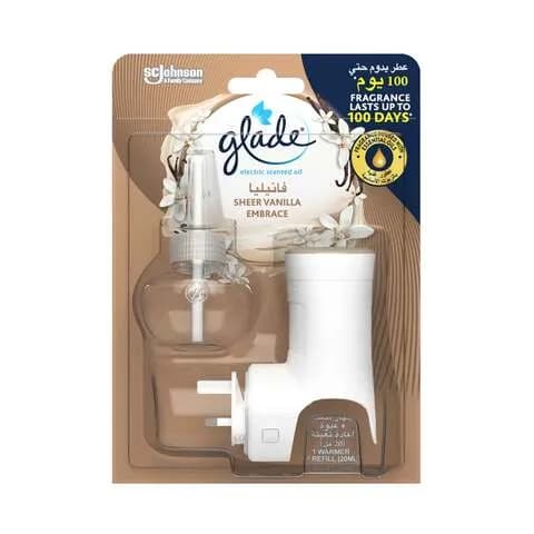 Glade Electric Scented Oil  Sheer Vanilla Embrace