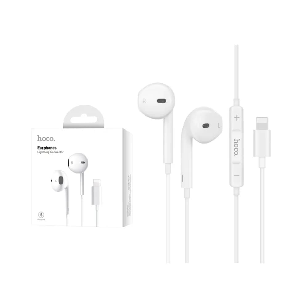 Hoco Earphone for iPhone/iPad (L9) - White