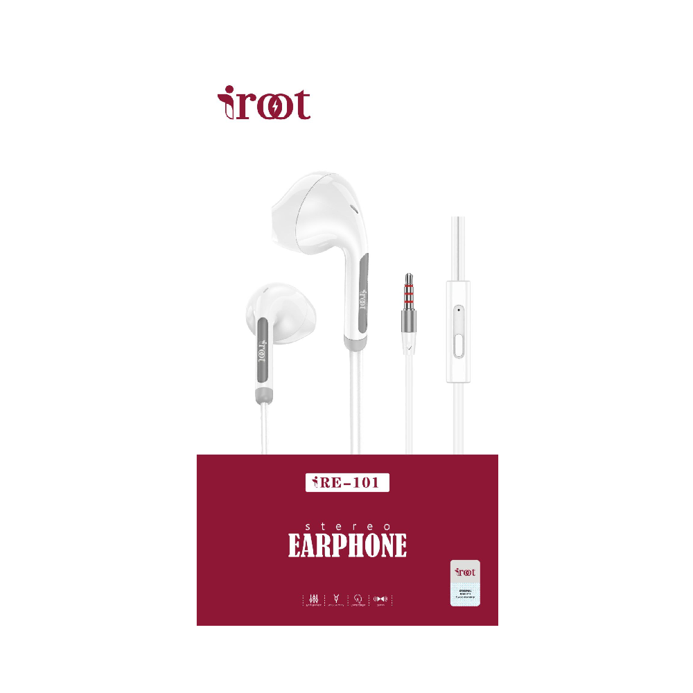 Iroot Stereo Earphone 3.5mm (IRE-101)