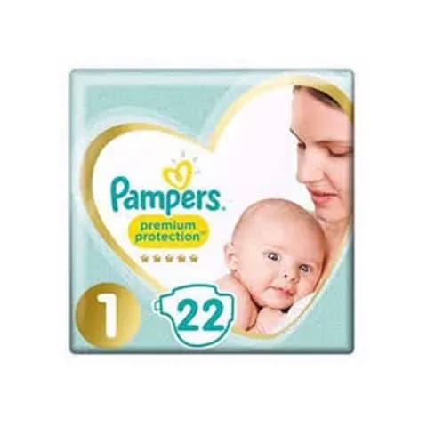 Pampers Premium Protection Size 1, 22pcs