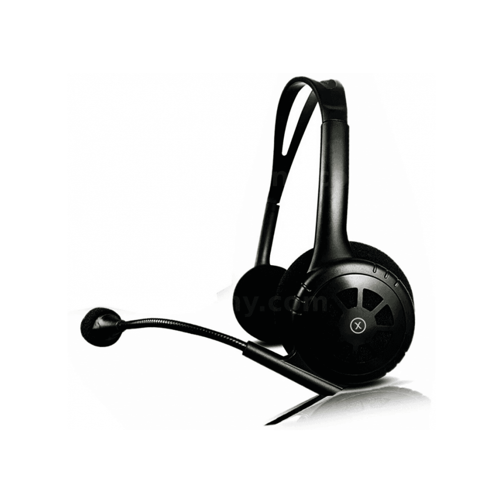 X.Cell USB Headset with Adjustable Mic and Headband (HS-300)