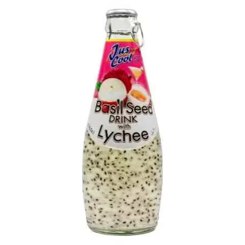 Jus Cool Basil Seed Drink Lychee 300ml