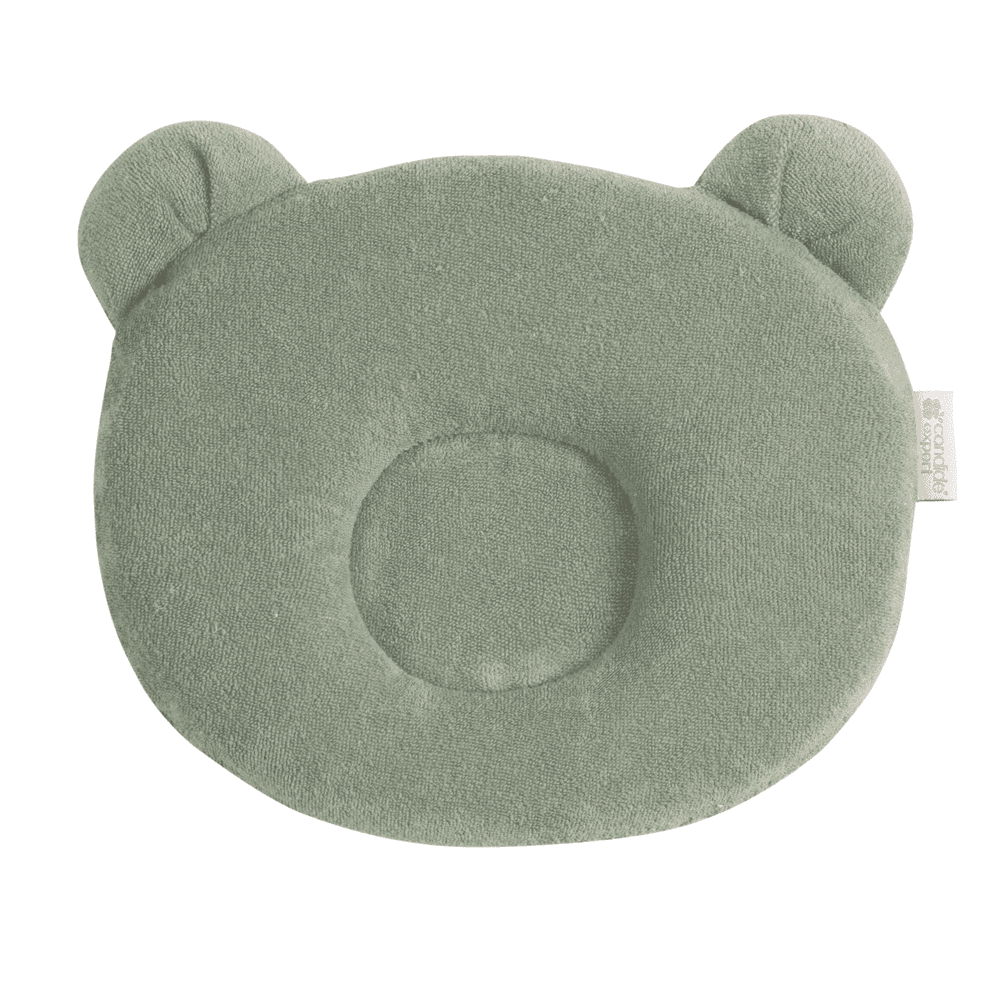 Candide P'tit Panda Memory Foam Baby Pillow (Khaki)