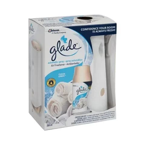 Glade Automatic Air Freshener Spray Clean Linen 269ml