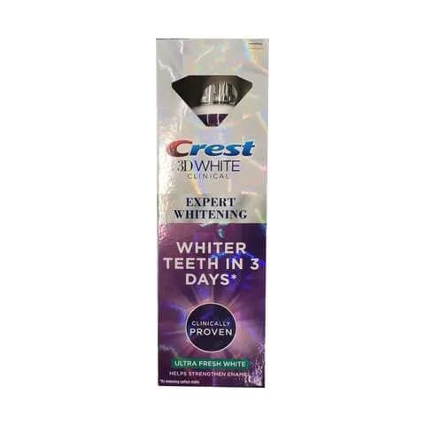 Crest 3D White Clinical Expert Whitening Ultra Fresh White 75ml