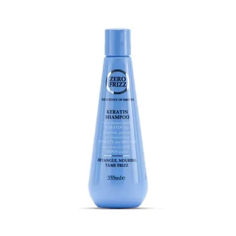 Zero Frizz Keratin Smoothing Shampoo 355ml