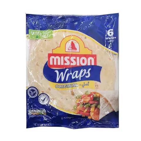 Mission Wraps Original 420g