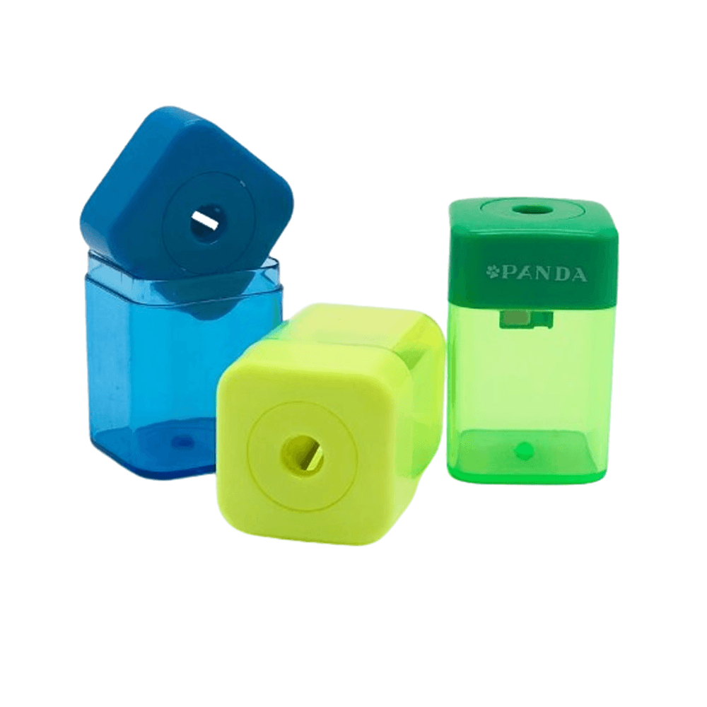 Panda Pencil Sharpener Mix Clr 12