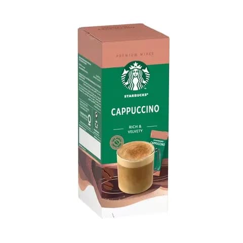 Starbucks White Cappuccino Mix 14grx5's