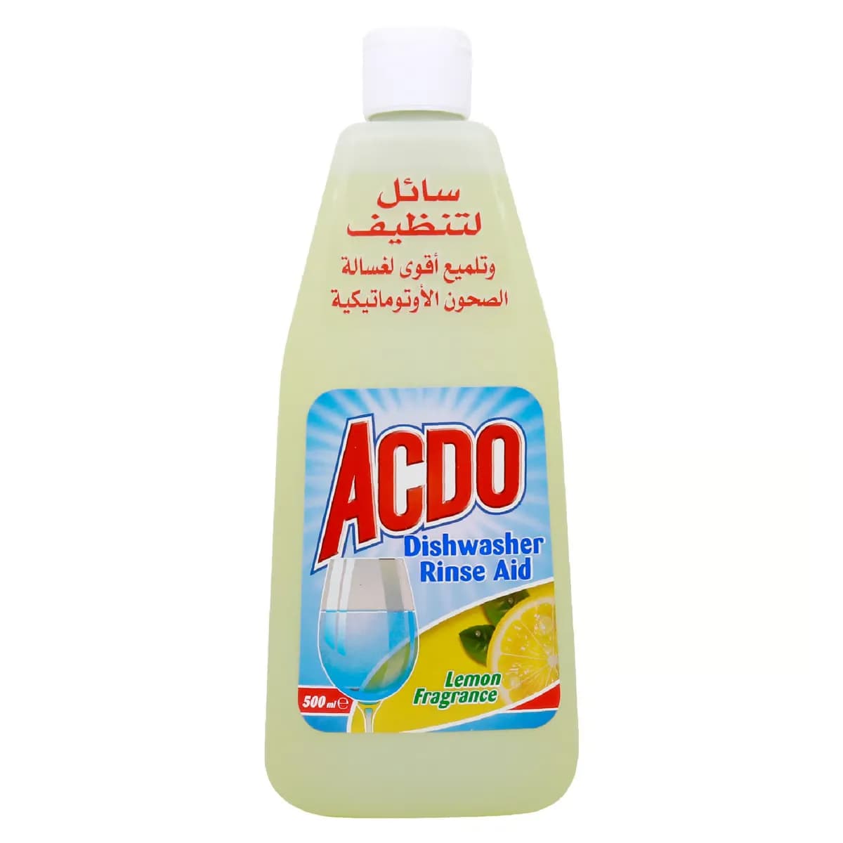 Acdo Dishwash Rinse Aid Lemon 500Ml