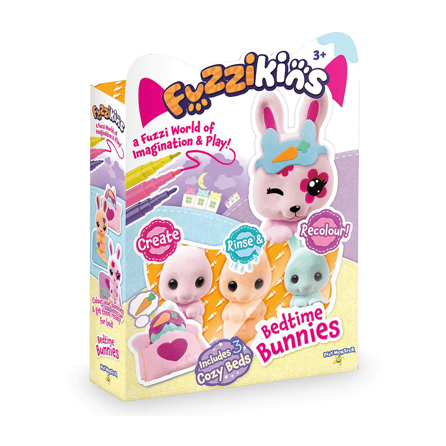 Play Monster Fuzzikins Bedtime Bunnies