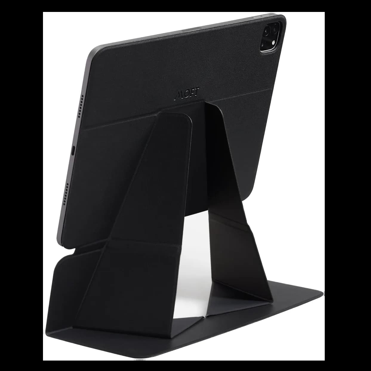 Moft Snap Folio 2nd Gen Magnetic Cover and Stand for iPad Pro 12.9 inches / Flexible / Black