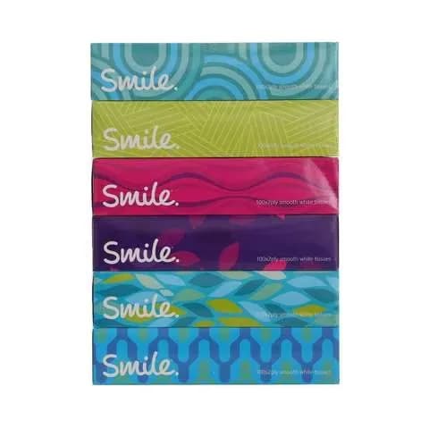 Fine Smile Tissue Pack 100Ply×6pcs