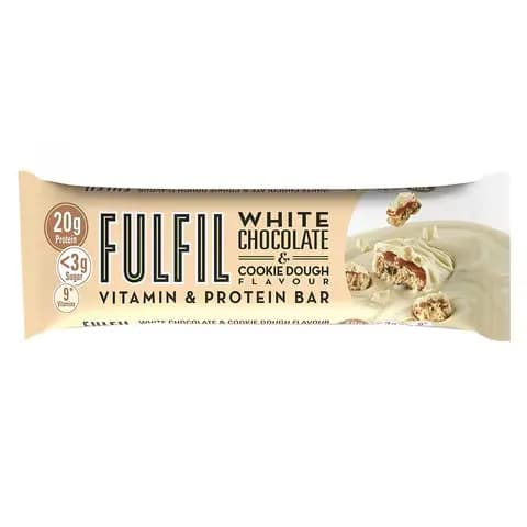 Fulfil Protein Bar White Chocolate Caramel And Cookie Dough 55g