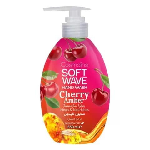 Cosmaline Soft Wave Cherry Amber Hand Wash 550ml