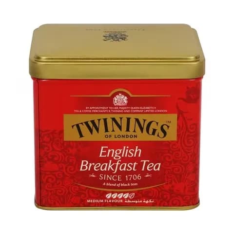 Twinings English Breakfast Tea Tin 200g