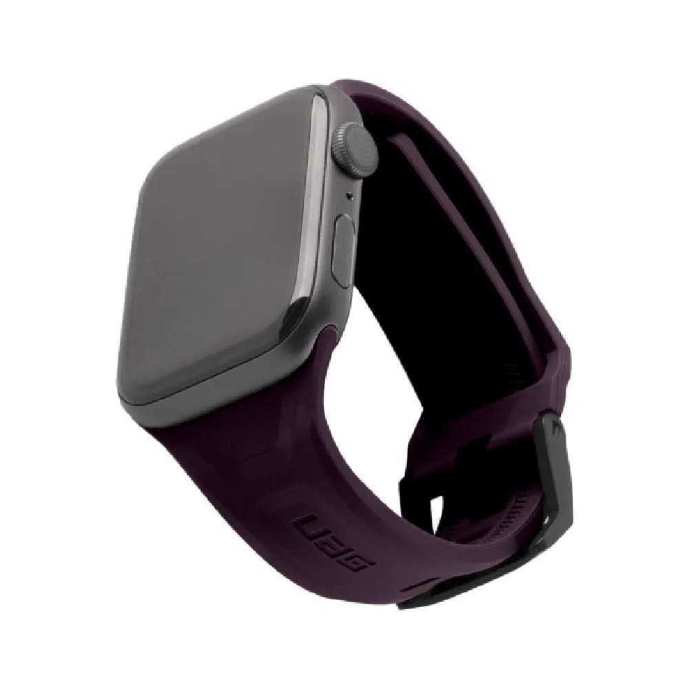 UAG Scout Silicon Band for Apple Watch (42/ 44/ 45 mm) - Eggplant Purple