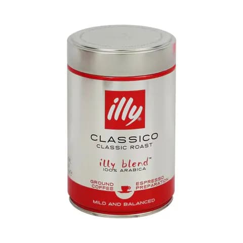 illy Espresso Medium Roast Ground Coffee 250g