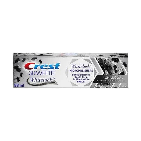 Crest 3D White White Lock Charcoal 88ml