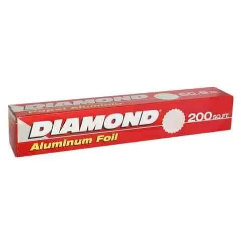 Diamond Aluminum Foil 200 Square Feet