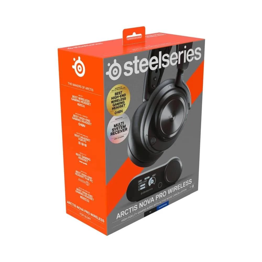 SteelSeries Arctis Nova Pro Wireless Gaming Headset - Black