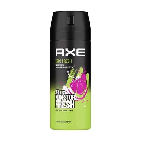 Axe Epic Fresh Grapefruit & Tropical Pineapple Scent Deodorant & Body Spray 150ml