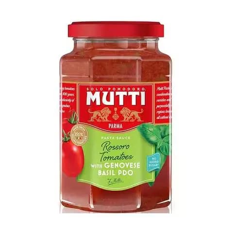 Mutti Tomato Sauce Basil 400g