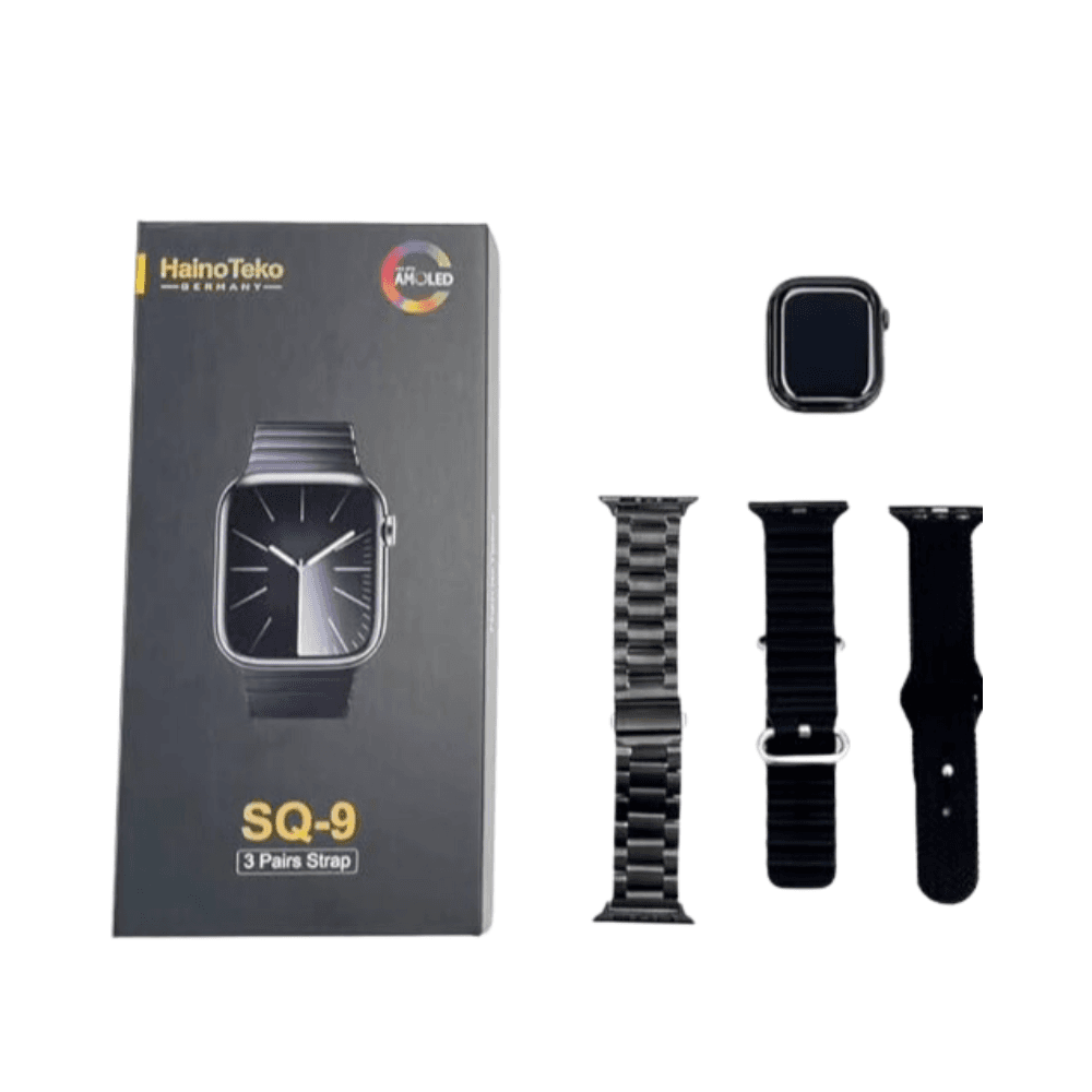 Haino Teko Germany Smart Watch (Sq-9) - Black