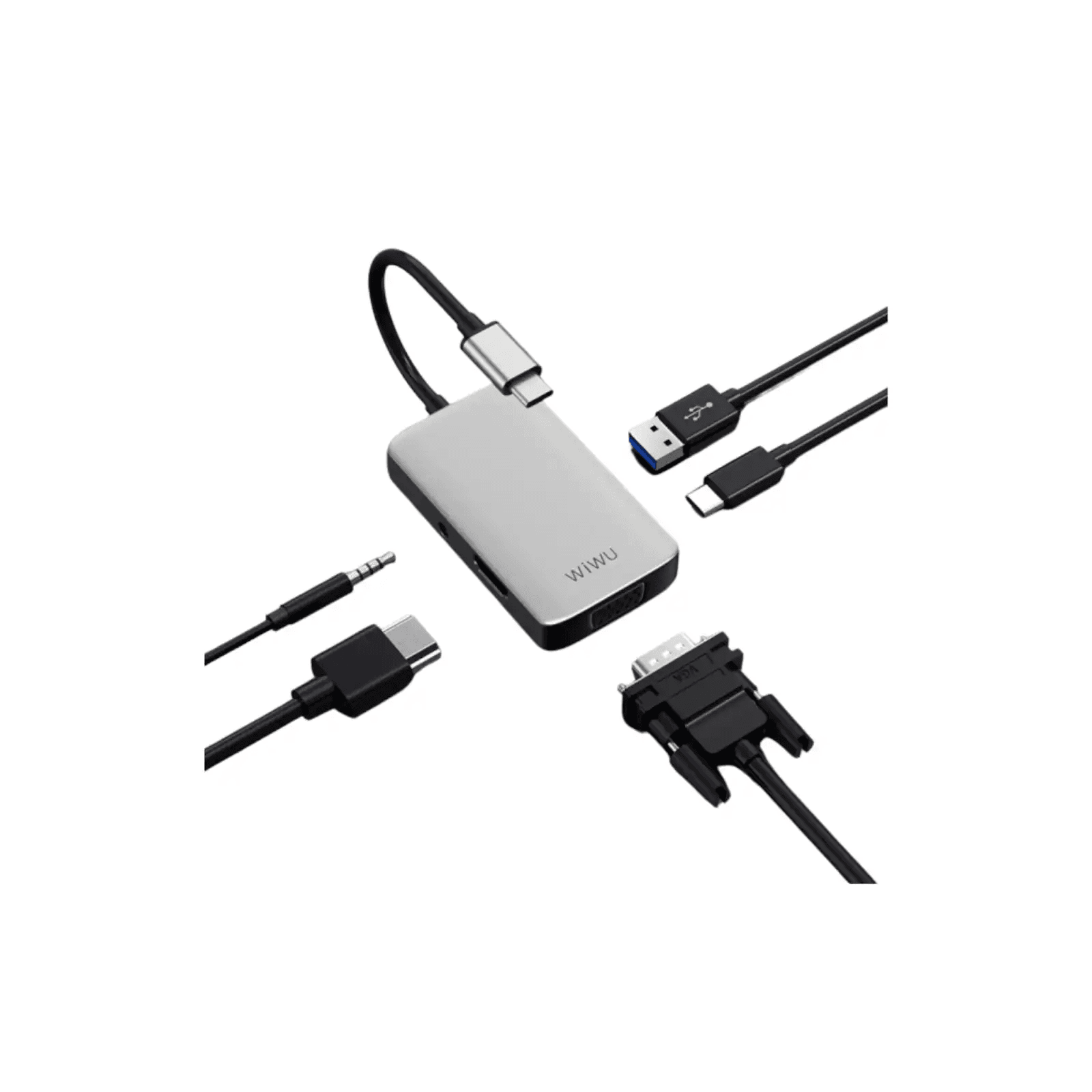5 In 1 Usb-C Hub