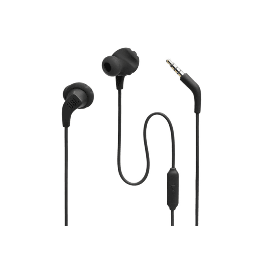 Jbl Endurancerun2 Waterproof Wired In-Ear Sports Headphones - Black