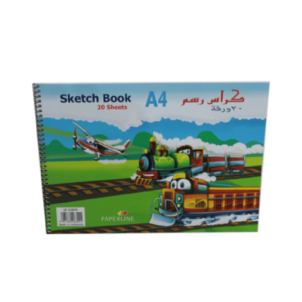 دفتر رسم بحجم أيه 4، 20 ورقة