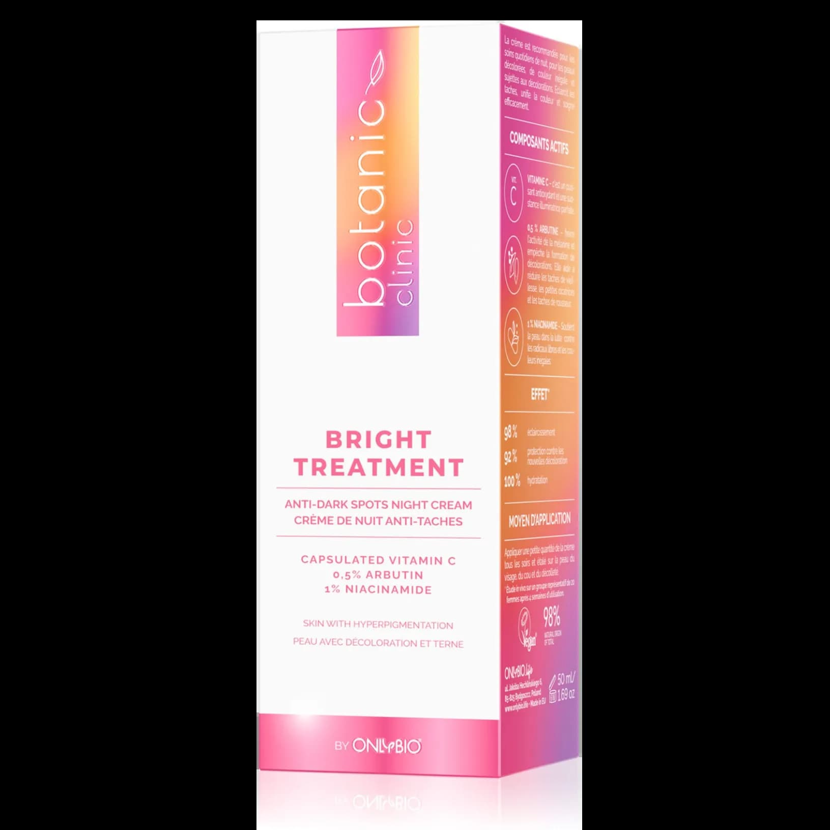 Botanic Bright Treatment Anti-Dark Spots Night Cream 50Ml