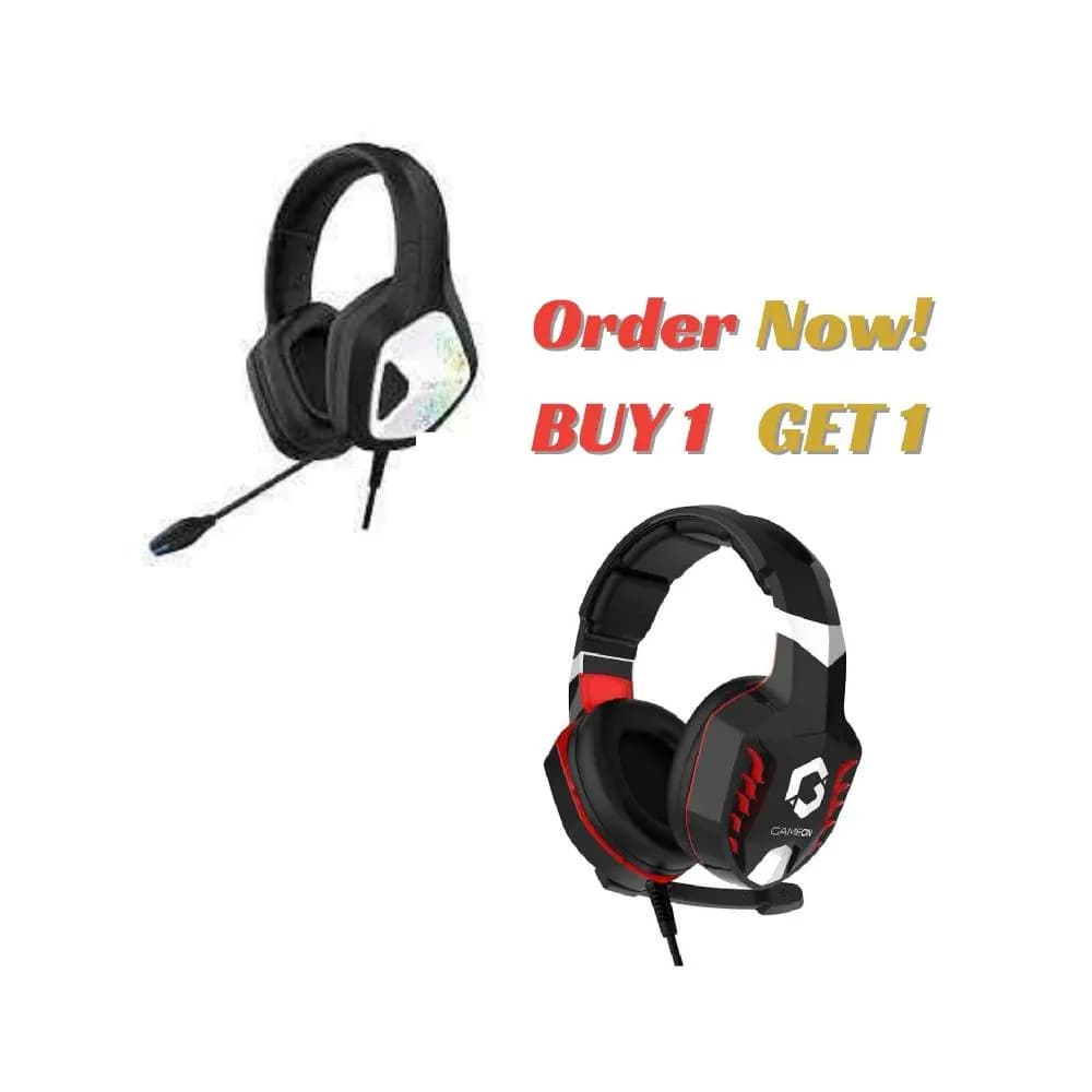 Gameon Infernus & Nightfall Headset Combo - Black