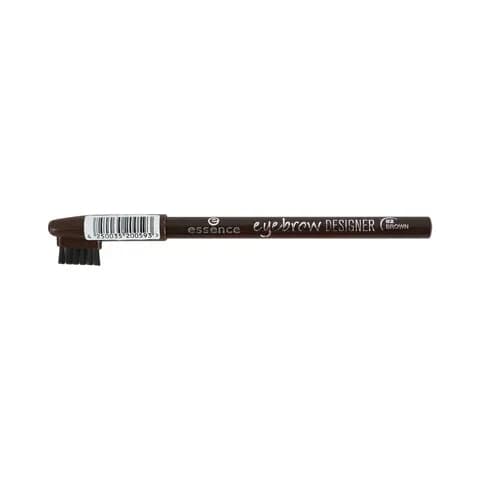 Essence Designer Eyebrow Pencil With Brush 02 Brown 1Pcs