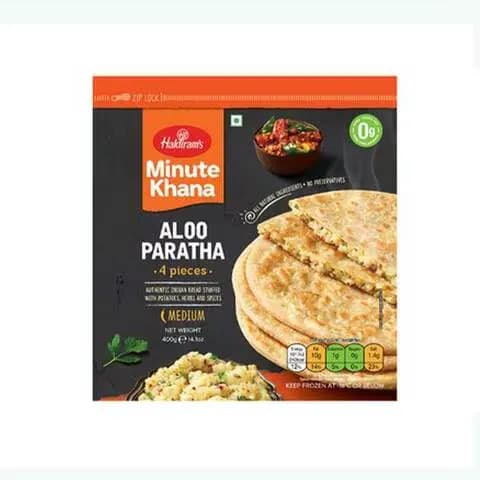 Haldiram's Aloo Paratha Indian Bread 4pcs