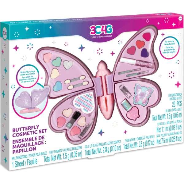 3C4G - Butterfly Cosmetic Set