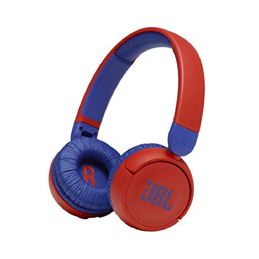 JBL Kids Wireless On-Ear Headphones (JR 310BT) - Red