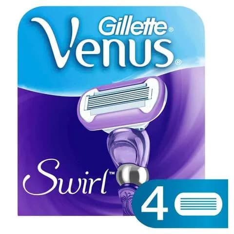 Gillette Venus Swirl Flexiball Women & Refill 4 Counts