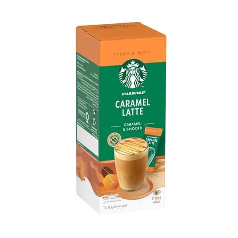 Starbucks White Latte Caramel Mix 23grx5's